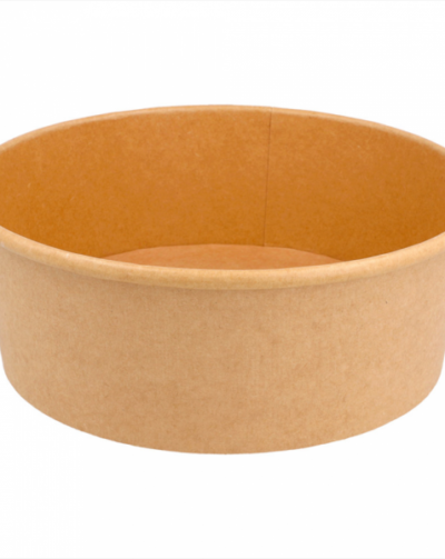 50 Saladiers carton Kraft 750 ml Ø 15 cm