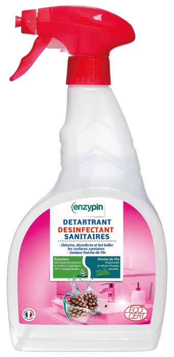 Enzypin Détergent désinfectant sanitaires 750ml - destockage