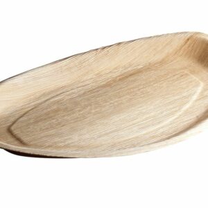 Plateaux palmier barque 42 x 28 cm