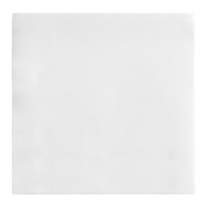 Serviettes non-tissé 40x40 cm Blanc
