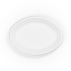Assiettes ovales pulpe 20x26 cm