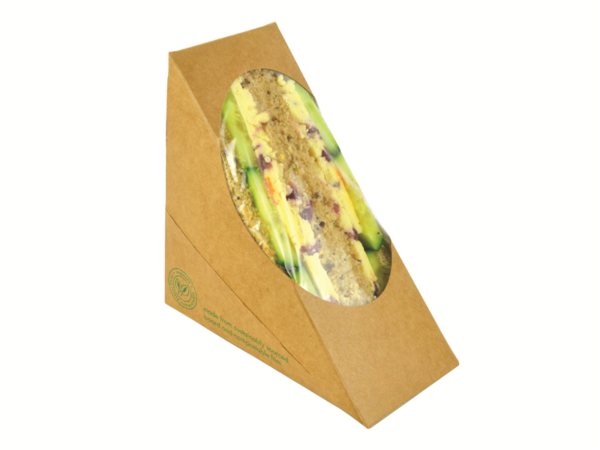 Boites à sandwichs compostables - 65 mm