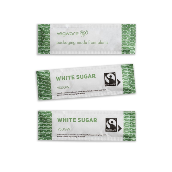 Sachets sucre blanc Fairtrade