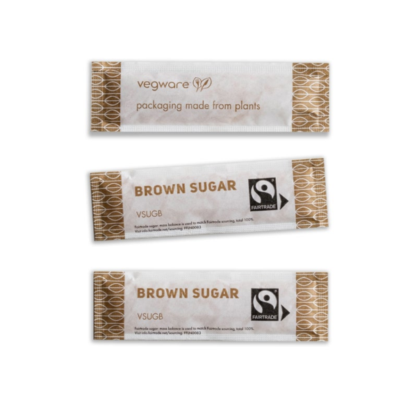 Sachets sucre brun Fairtrade