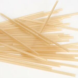 500 Pailles noyaux d'olives Jumbo Ø 8 mm 20 cm